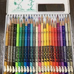 色鉛筆　２４本　スヌーピー　中古　ジャンク