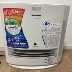 【美品】Panasonicパナソニック 加湿セラミックファンヒーター　