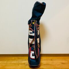 ゴルフセット Wilson AVIATOR GOLF ウィルソン キャディーバッグ ドライバー1番 DAIWA Patty marie claire sport マリ・クレール ウッド4番 20° ユーティリティー7番 26° アイアン DAIWA ダイワ Patty 5番 7番 9番 ウェッジ S P パター 不明の画像