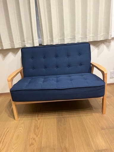 美品　ニトリ　コンパクトソファー
