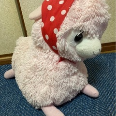 11/1まで！大きなアルパカぬいぐるみの画像