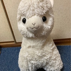 11/1まで！大きなアルパカぬいぐるみの画像