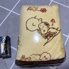 SNOOPY 毛布　値下げ