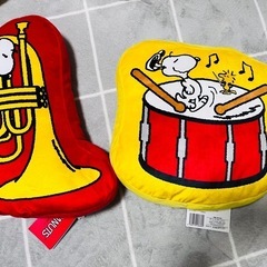 SNOOPY クッション２個セット