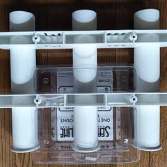 ロッドホルダー3連　ホワイト　新品未開封の画像