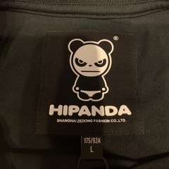 HIPANDA スパンコール　tシャツ　Lの画像