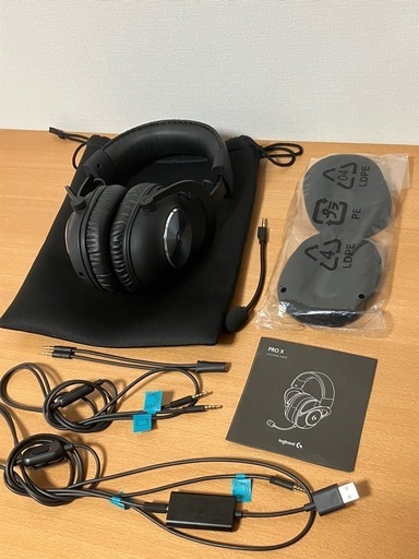 【現金引き渡しも可】Logicool G PRO X ゲーミングヘッドセット
