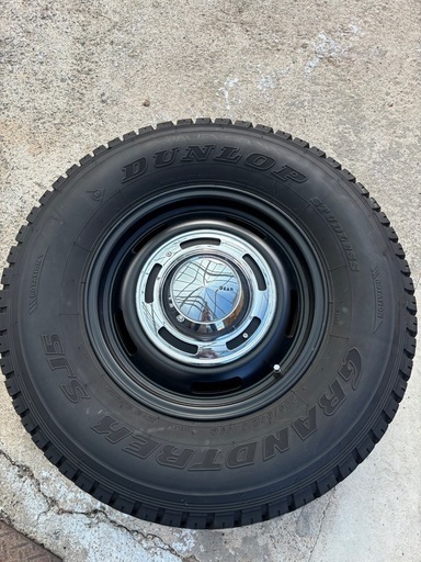 【値下げ中】DEANホイール スタットドレスタイヤセット 235/80R16 ４本セット