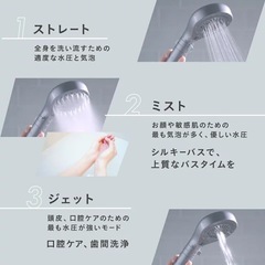 Organic Fine Bubble オーガニックファインバブルシャワーヘッドの画像