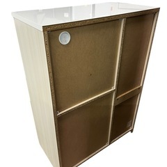 NO.1913 《美品》 ニトリ レンジ台 ブリエ キッチンボード ウッド キッチンカウンター 収納家具 家具 中古の画像