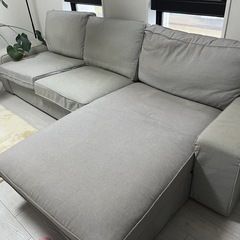 IKEA KIVIK  3人掛けソファー グレー引取り希望　　　