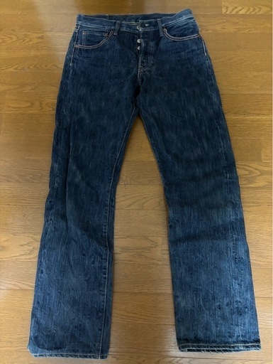 グリーム　W31 ダークブルーデニムパンツ ストレート