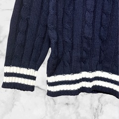 Le Grand Bleu❤Vネックセーター　ニット　レディース　トップスの画像