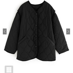 袖2Wayキルティングジャケット