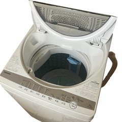 【八戸市内配送無料】6kg 洗濯機 2020年式　TOSHIBA　AW-6G9の画像