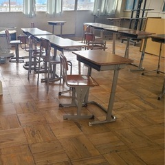 学校の学習机と椅子 セット販売 【沢山あります】
