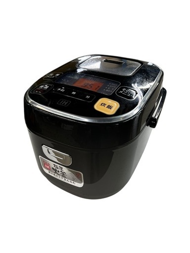NO.1918 【2017年製】アイリスオーヤマ IHジャー炊飯器 ERC-IB30K-B 3合炊き キッチン家電 家電 中古