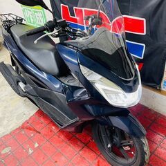 【中古】ホンダ PCX150 KF18 PGM-Fi グリップヒーター キャリア スクリーン 配送可 千葉県木更津市発の画像
