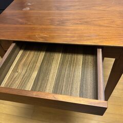あずま工芸 ディオーネ ウッドデスク 幅70cm 引出し付 ウォ...