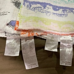 【値下げ】エイデンアンドアネイ  スワドル　2枚　しまむら　おくるみ　1枚の画像