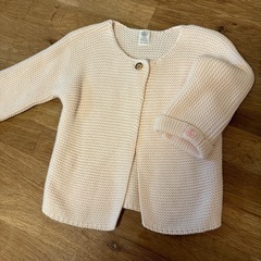 美品プチバトー　12m 74センチ　カーディガン　ベビー服　子供服