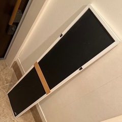 NITORI ニトリ 全身鏡 ホワイト 壁掛け可能の画像