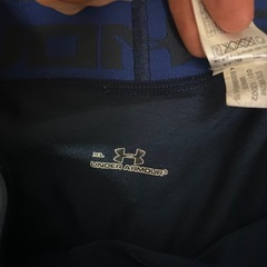 アンダーアーマー XL インナータイツ ネイビーの画像