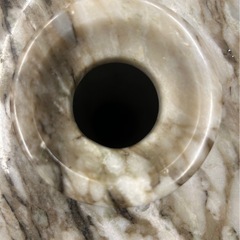 大理石　壺　花瓶の画像