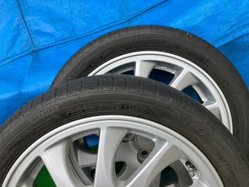 軽自動車　ダイハツ純正　15インチアルミホイール　エンケイ