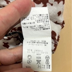 tomorrow landブラウスの画像