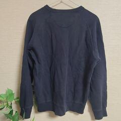 UNIQLO　黒 クルーネック トレーナーの画像