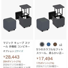 多機能スツールの画像