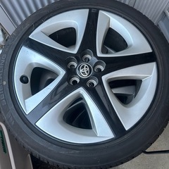 ゆづキノコ ②50プリウスA Sツーリング純正アルミホイール プリウス50系前期ツーリング純正アルミセット