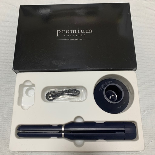 Premium carerise Ultrasonic hair iron    プレミアムケアライズ  ウルトラソニックヘアアイロン