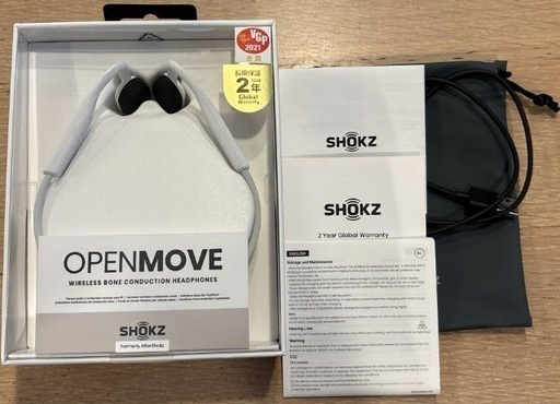 オーディオアクセサリー AFTERSHOKZ OPENMOVE ALPINE WHITE