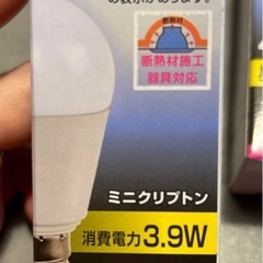  値下げ中！！ 新品未使用！！ 電球 2個セット の画像