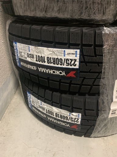 YOKOHAMA スタッドレスタイヤ ice guard 新品未使用　2024年製造　225/60/18