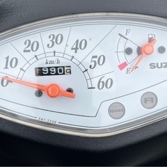 918.　動画あり　スズキ　アドレスV50 原付　バイク　50cc   車体の画像