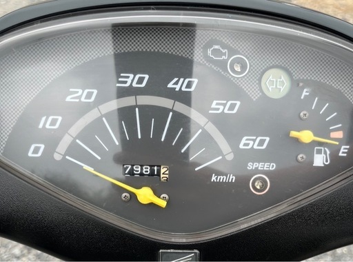919.　動画あり　AF68ディオ  原付　4スト　FI バイク　50cc   車体　埼玉