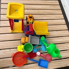 砂場　水遊び　セットの画像