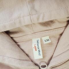 Lagom くすみピンク パーカー 130の画像