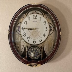 電波時計　メロディ🎵　掛け時計