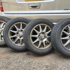 【ありがとう御座いました‼️】軽自動車用　冬タイヤ155/65R...