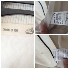 COMME CA ISM　レース　夏ジャケットの画像