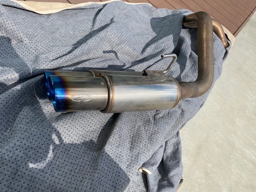 ランドクルーザープラド　マフラー　ガナドール