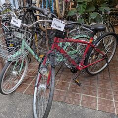 リサイクル　自転車　中古　多数有ります