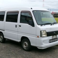 サンバー バン H19 4WD　5速マニュアル 23万キロ エア...