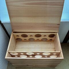 ワイン収納木箱　2箱の画像