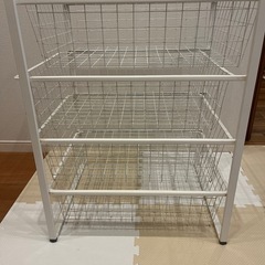無料　IKEA ワイヤーカゴラック