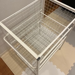 無料　IKEA ワイヤーカゴラックの画像